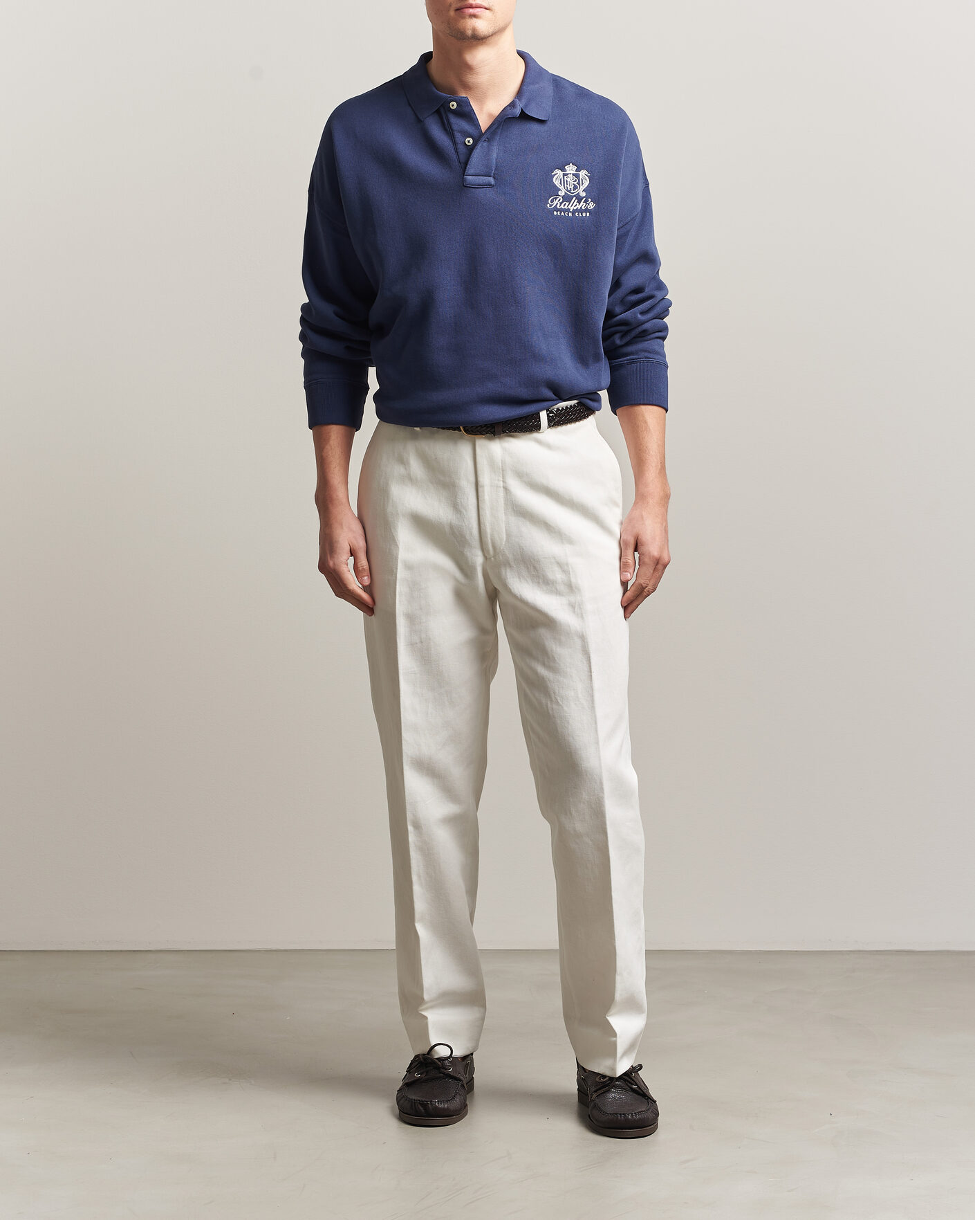 Men | Sweaters & Knitwear | Polo Ralph Lauren | Ralph's Beach Club Sweater Dark Cobalt