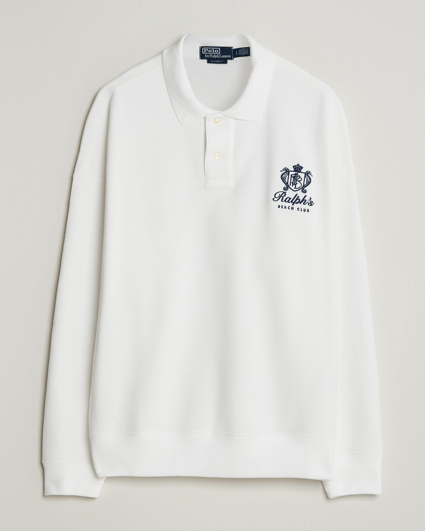 Men | Sweaters & Knitwear | Polo Ralph Lauren | Ralph's Beach Club Sweater White