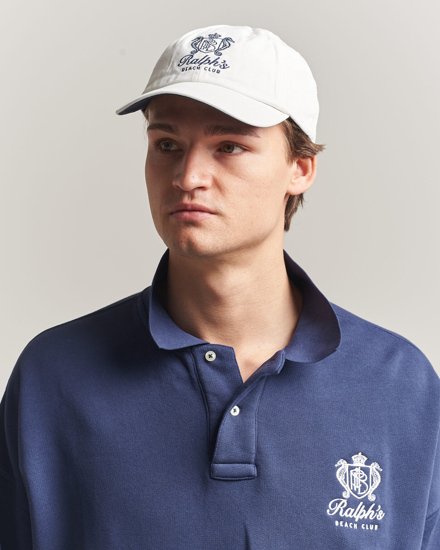 Men | Hats & Caps | Polo Ralph Lauren | Ralph's Beach Club Cap Clubhouse Cream