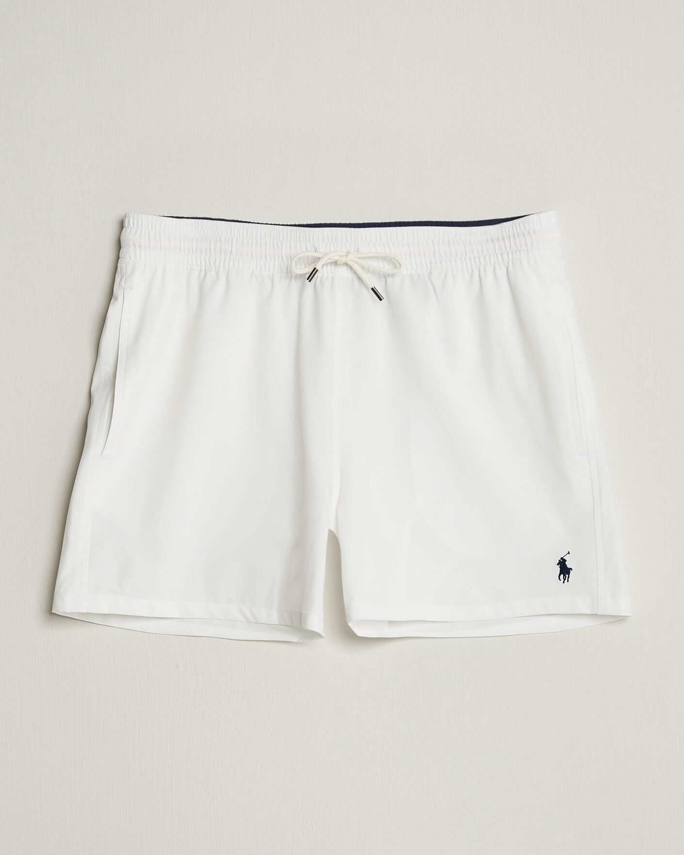 Men | Swimwear | Polo Ralph Lauren | Traveler Slim Trunk White