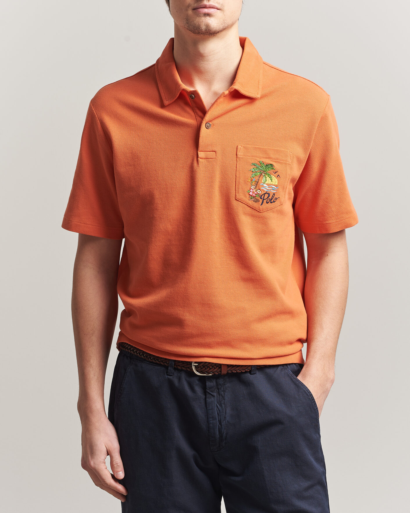 Men | Polo Shirts | Polo Ralph Lauren | Classic Fit Pocket Polo Solar Sky