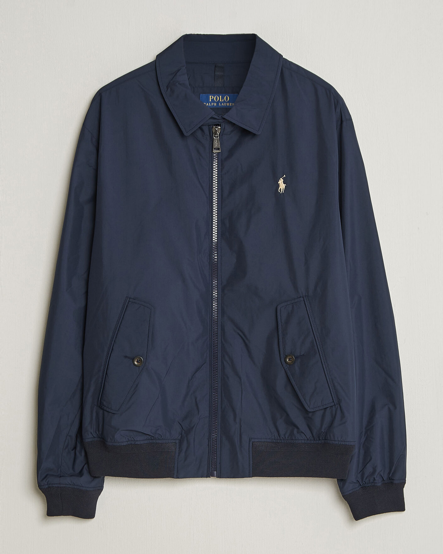 Men | Coats & Jackets | Polo Ralph Lauren | Windbreaker Packable Jacket Navy