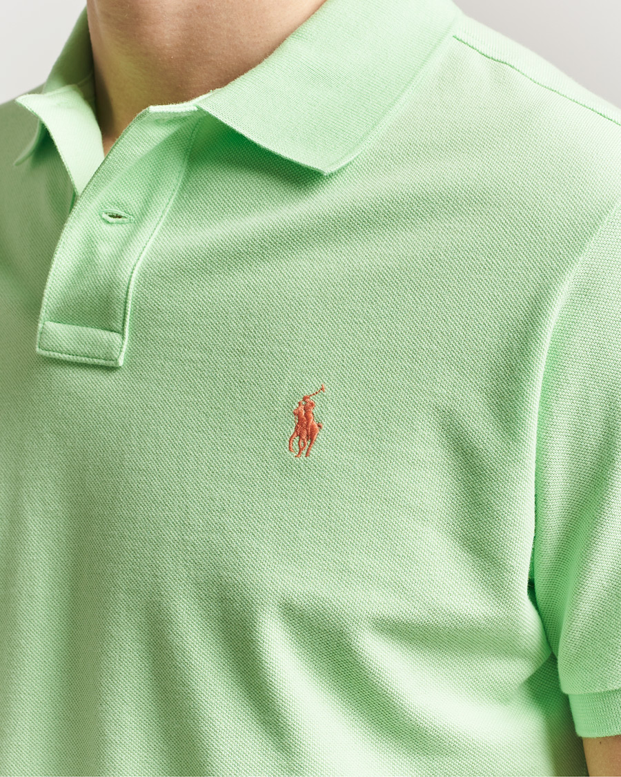 Men | Polo Shirts | Polo Ralph Lauren | Custom Slim Fit Polo Cruise Lime