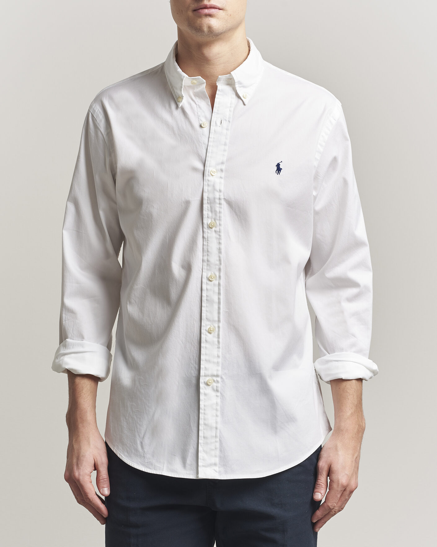 RRL Buffalo Western Shirt White at CareOfCarl.com