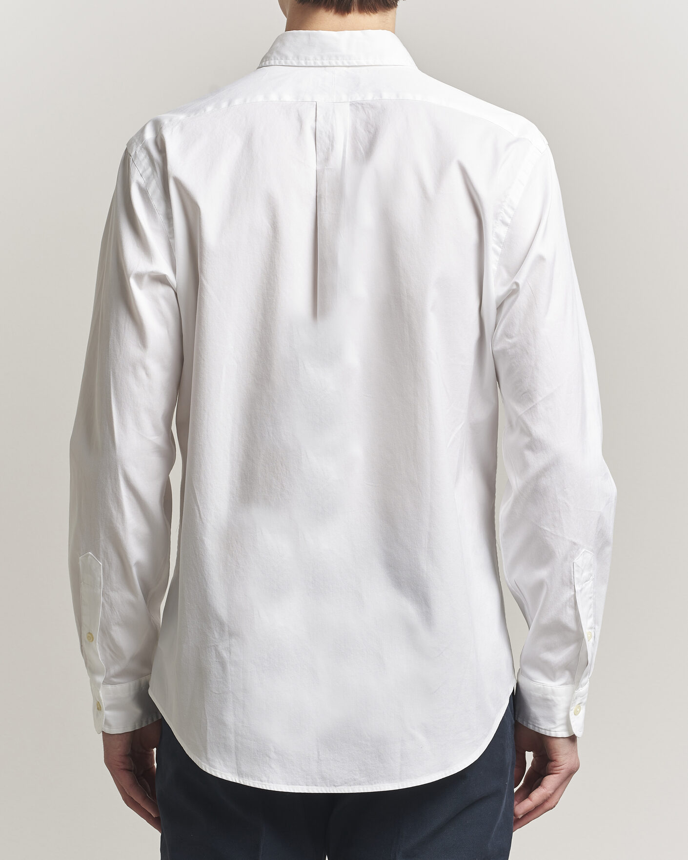 Men | Shirts | Polo Ralph Lauren | Custom Fit Garment Twill Shirt White
