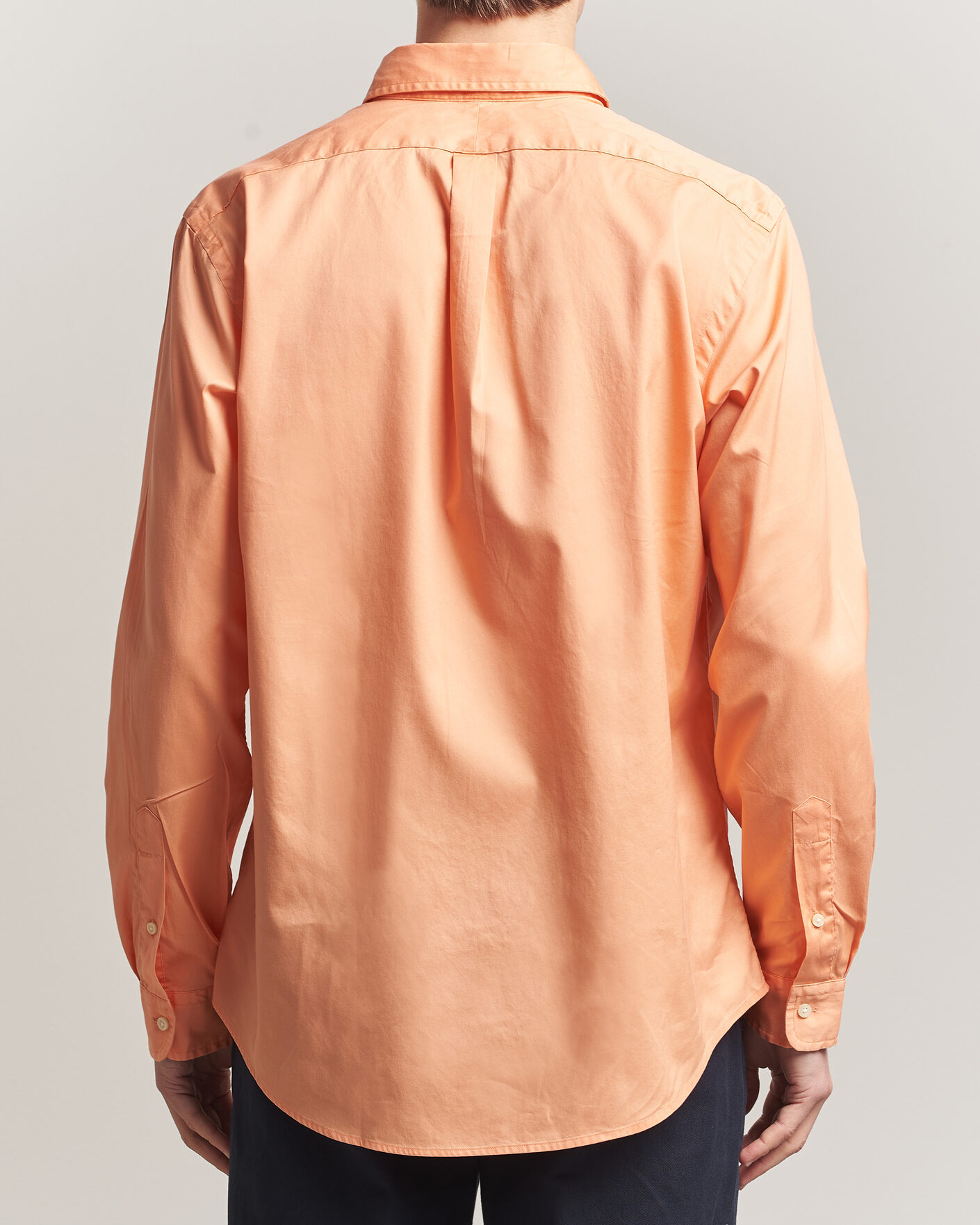 Men | Shirts | Polo Ralph Lauren | Custom Fit Garment Twill Shirt Poppy