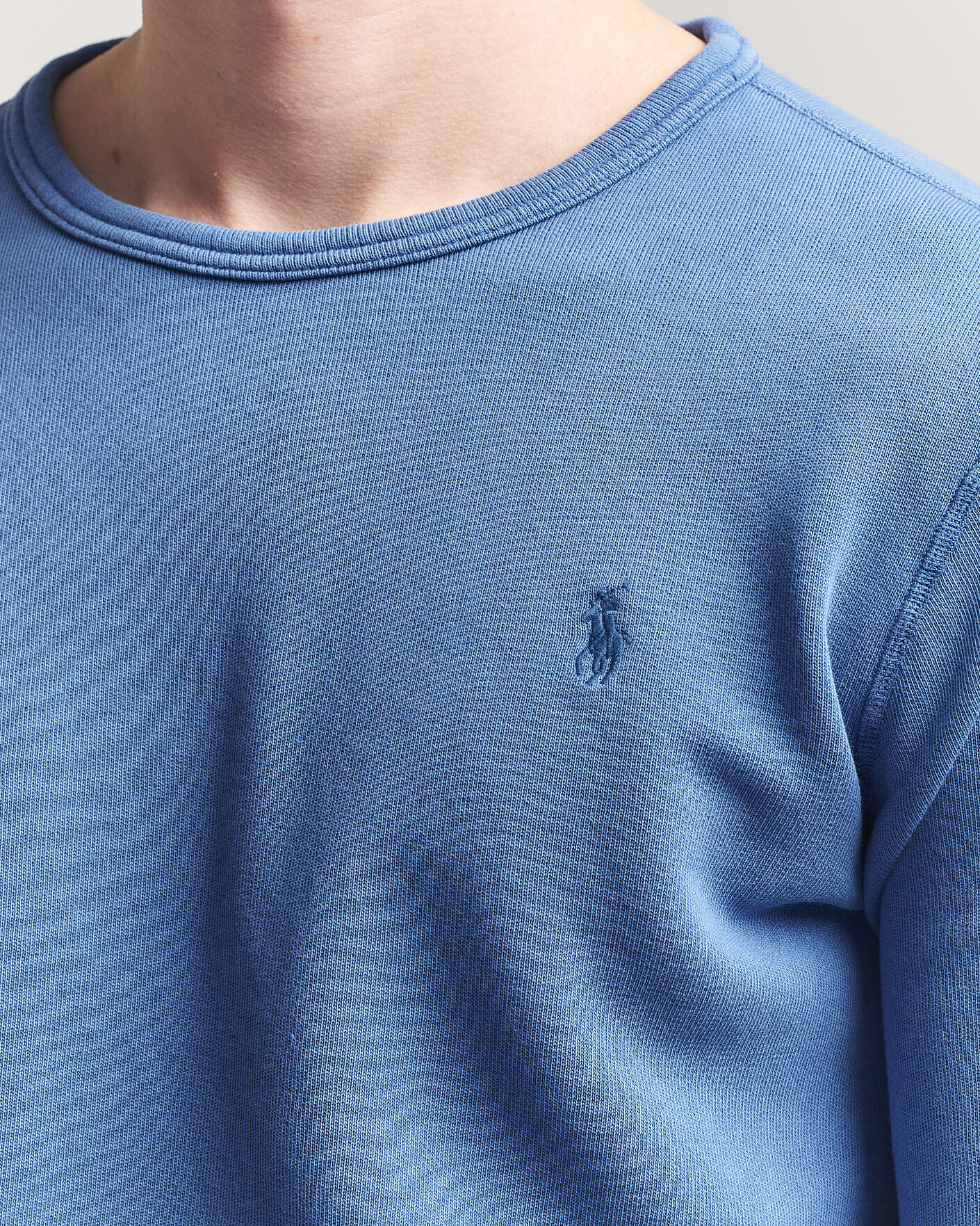 Men | Sweaters & Knitwear | Polo Ralph Lauren | Island Terry Sweatshirt Modern Royal