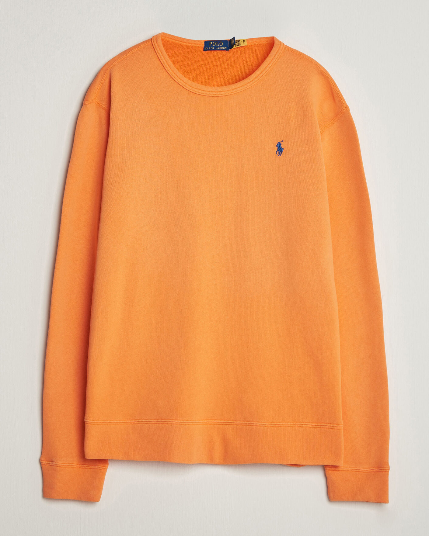 Polo Ralph Lauren Island Terry Sweatshirt Resort Orange at Polo Ralph Lauren Island Terry Sweatshirt Resort Orange at