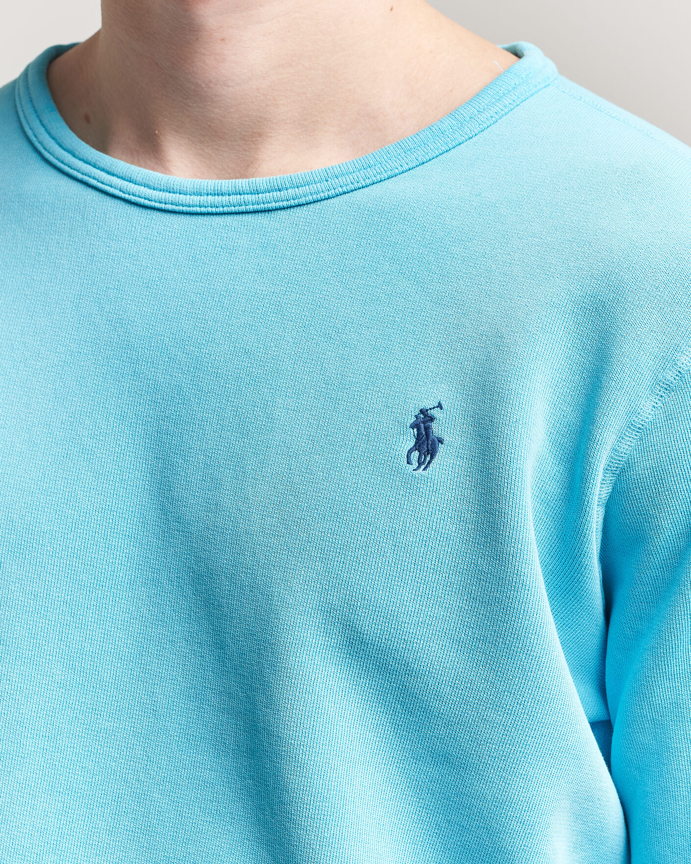 Men | Sweaters & Knitwear | Polo Ralph Lauren | Island Terry Sweatshirt Perfect Turqoise