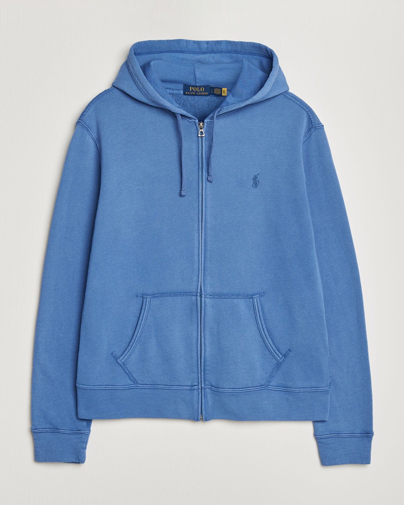 Men | Sweaters & Knitwear | Polo Ralph Lauren | Island Terry Full Zip Hoodie Modern Royal