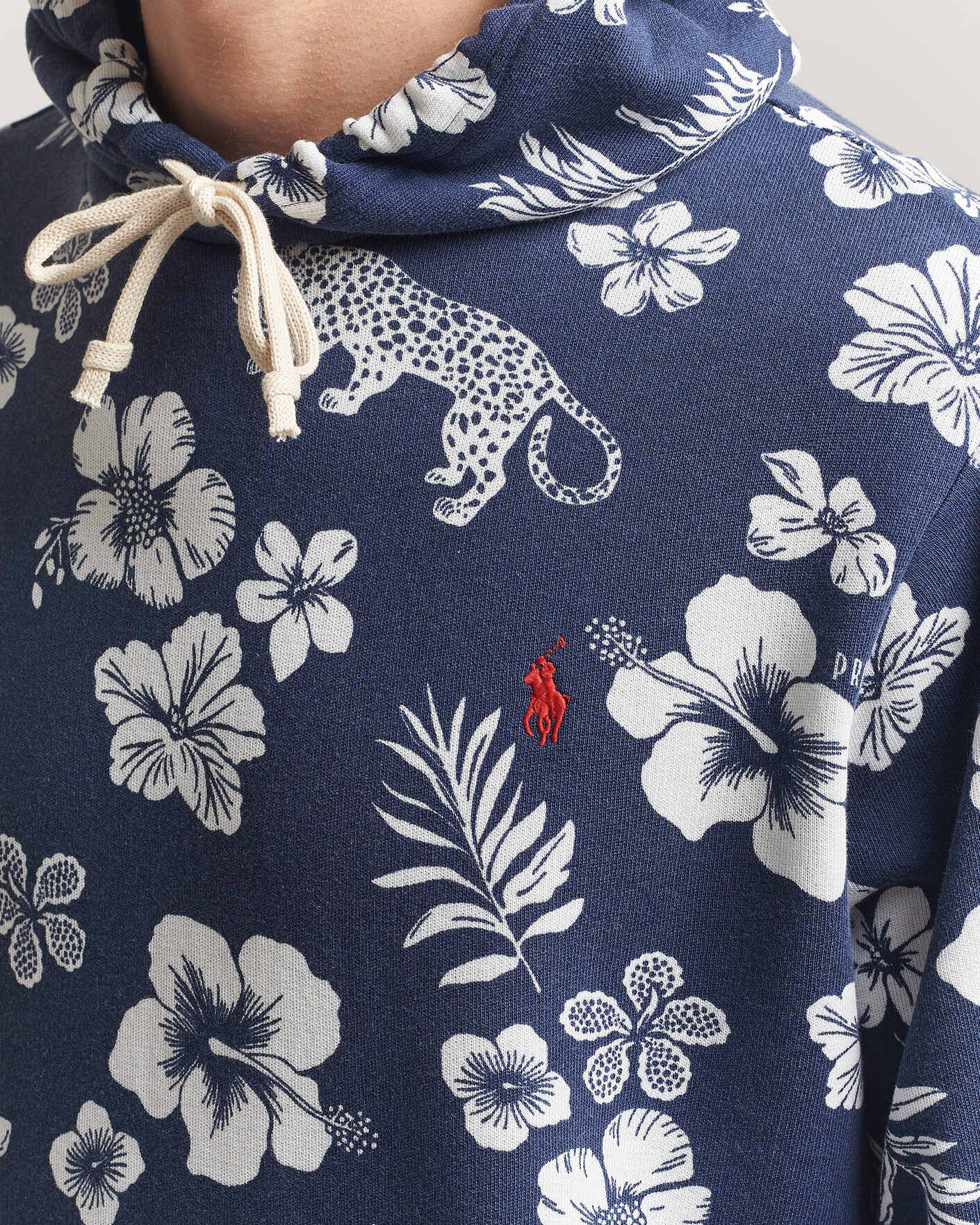 Men | Sweaters & Knitwear | Polo Ralph Lauren | Island Terry Hoodie Jaguar Tropical