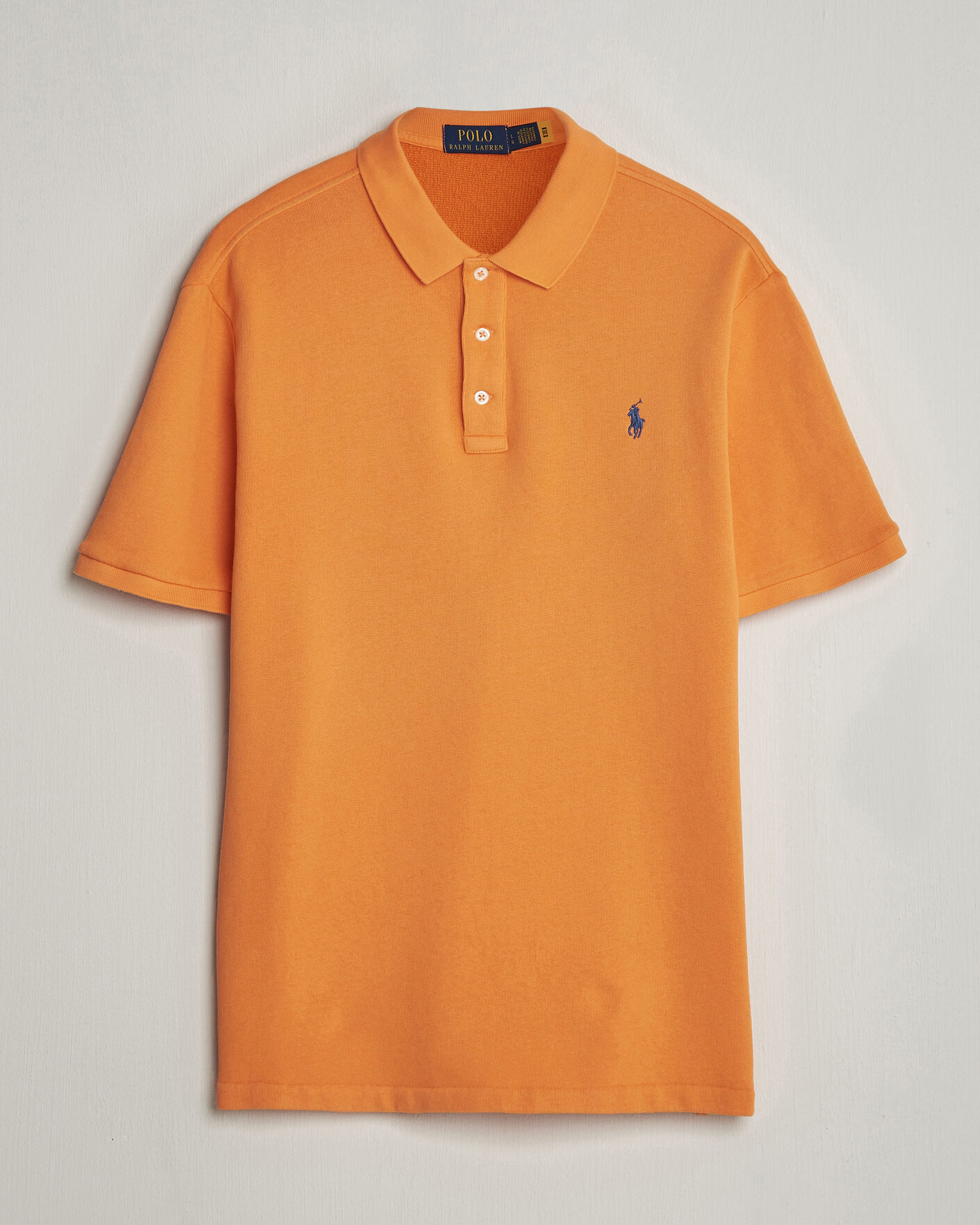 Men | Polo Shirts | Polo Ralph Lauren | Island Terry Polo Resort Orange