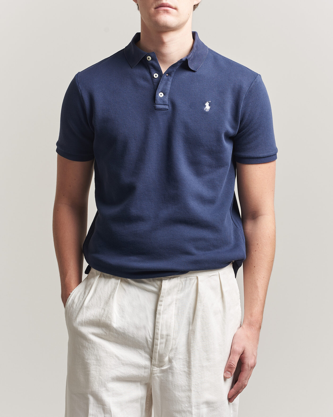 Polo Ralph Lauren Island Terry Polo Newport Navy at CareOfCarl.com