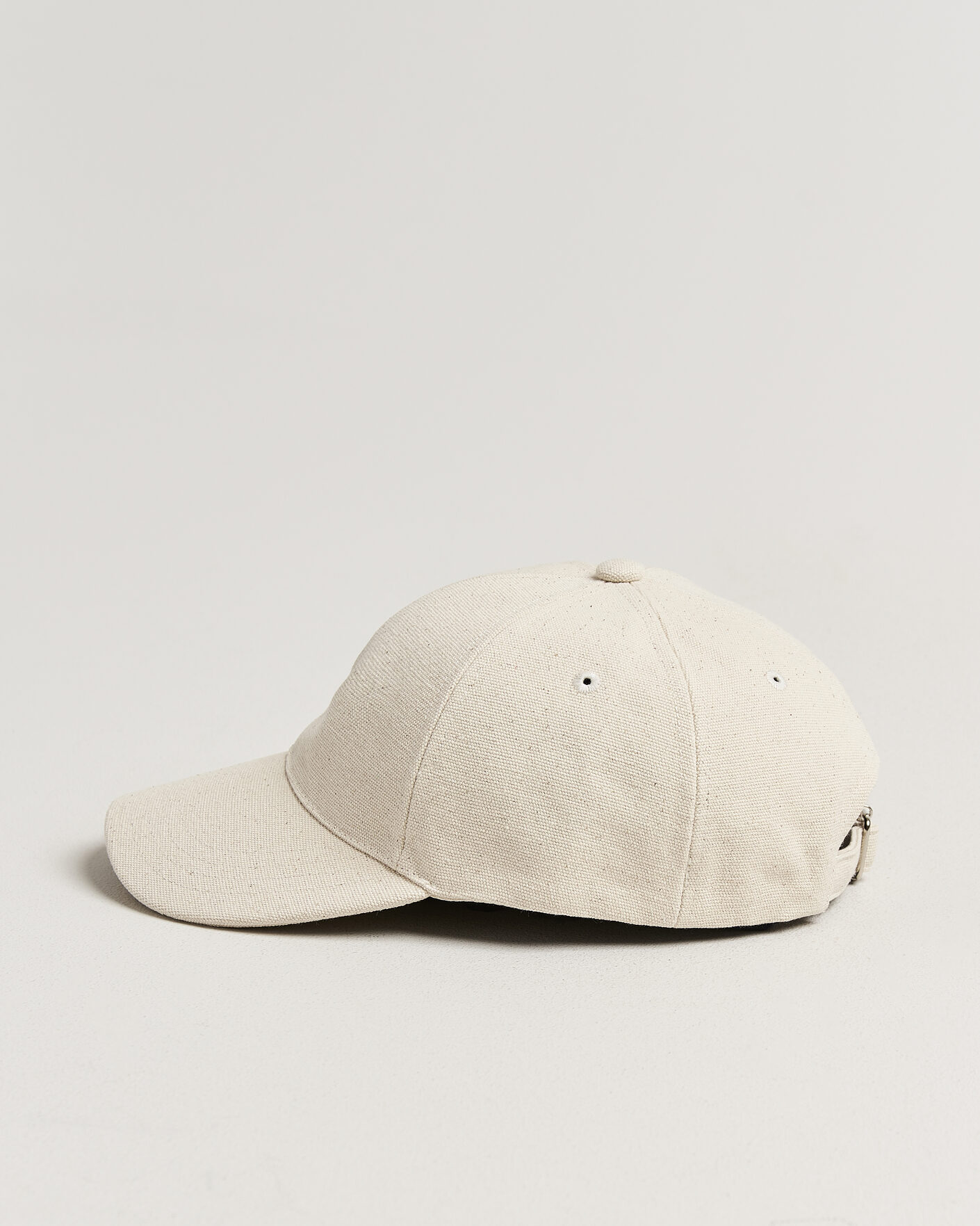 A.P.C. Charlie Baseball Cap Ecru at CareOfCarl.com