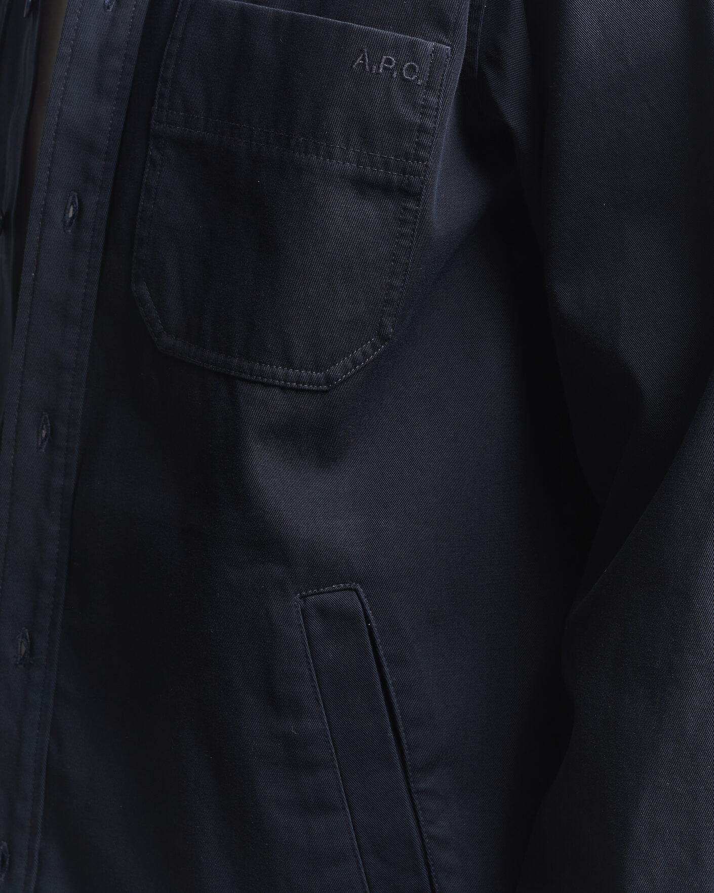 Men | Shirts | A.P.C. | Noah Cotton Overshirt Dark Navy