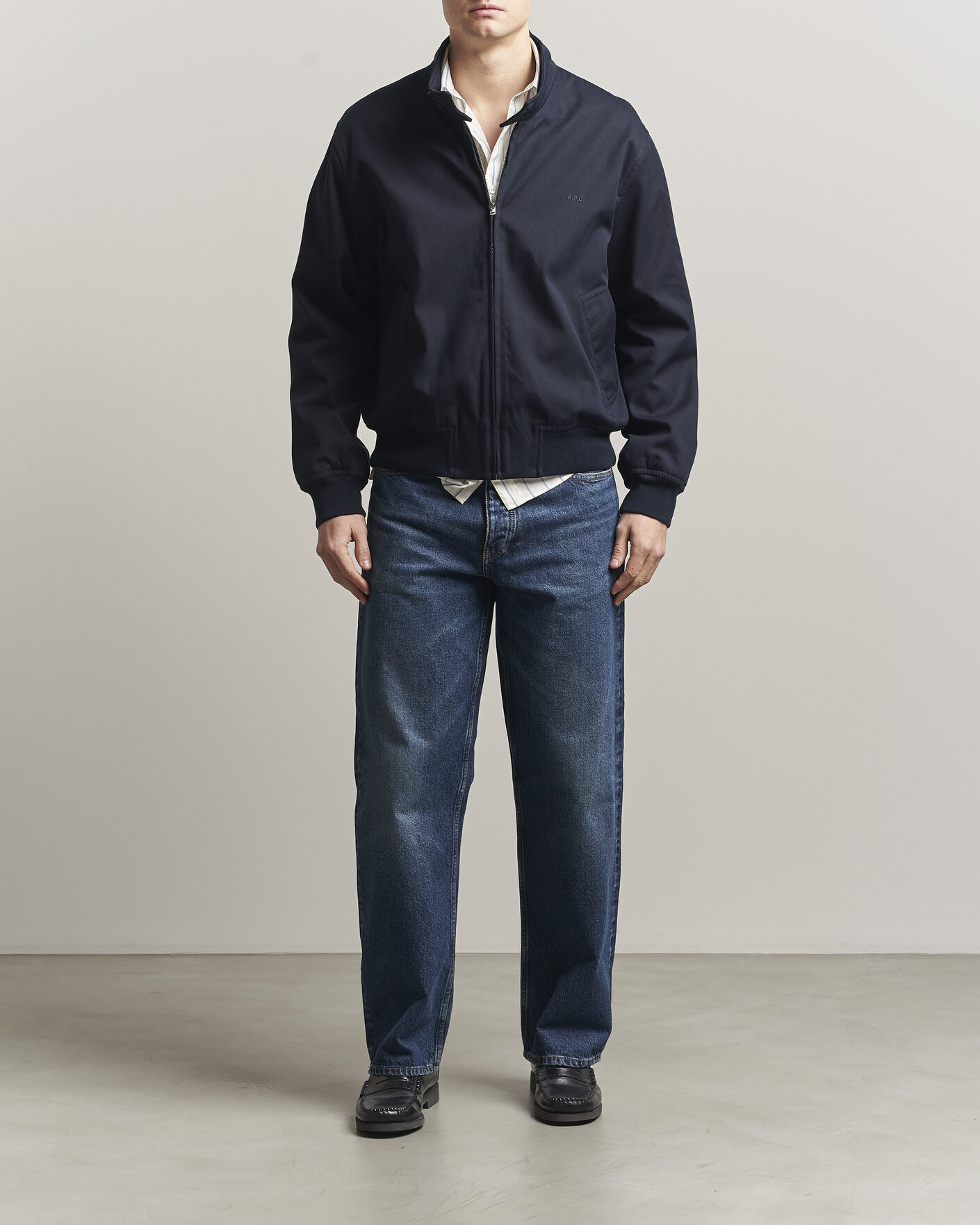 A.P.C. ネイビー ジャケット S Gilles jacket | A.P.C.