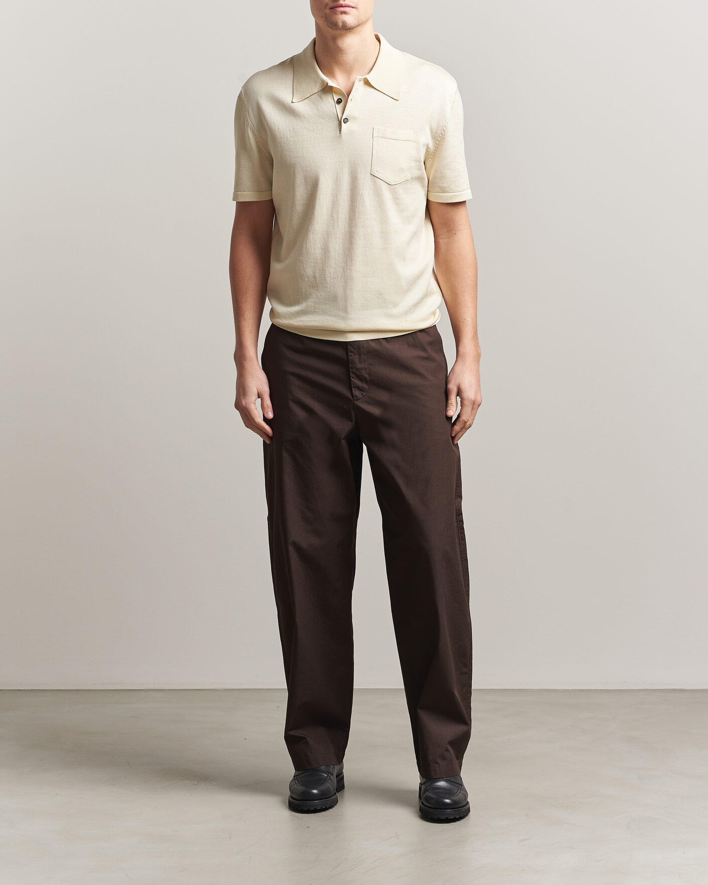 Men | Trousers | A.P.C. | Dan Cotton Chinos Dark Brown