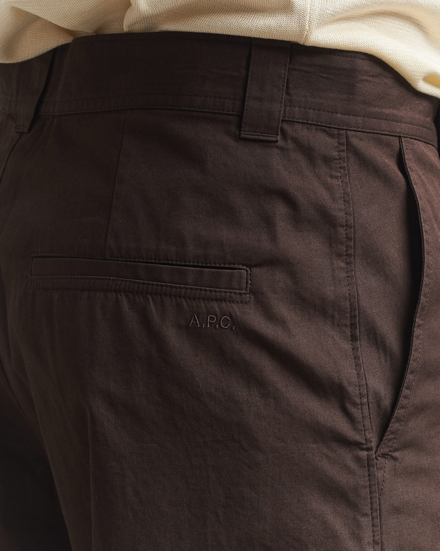 Men | Trousers | A.P.C. | Dan Cotton Chinos Dark Brown