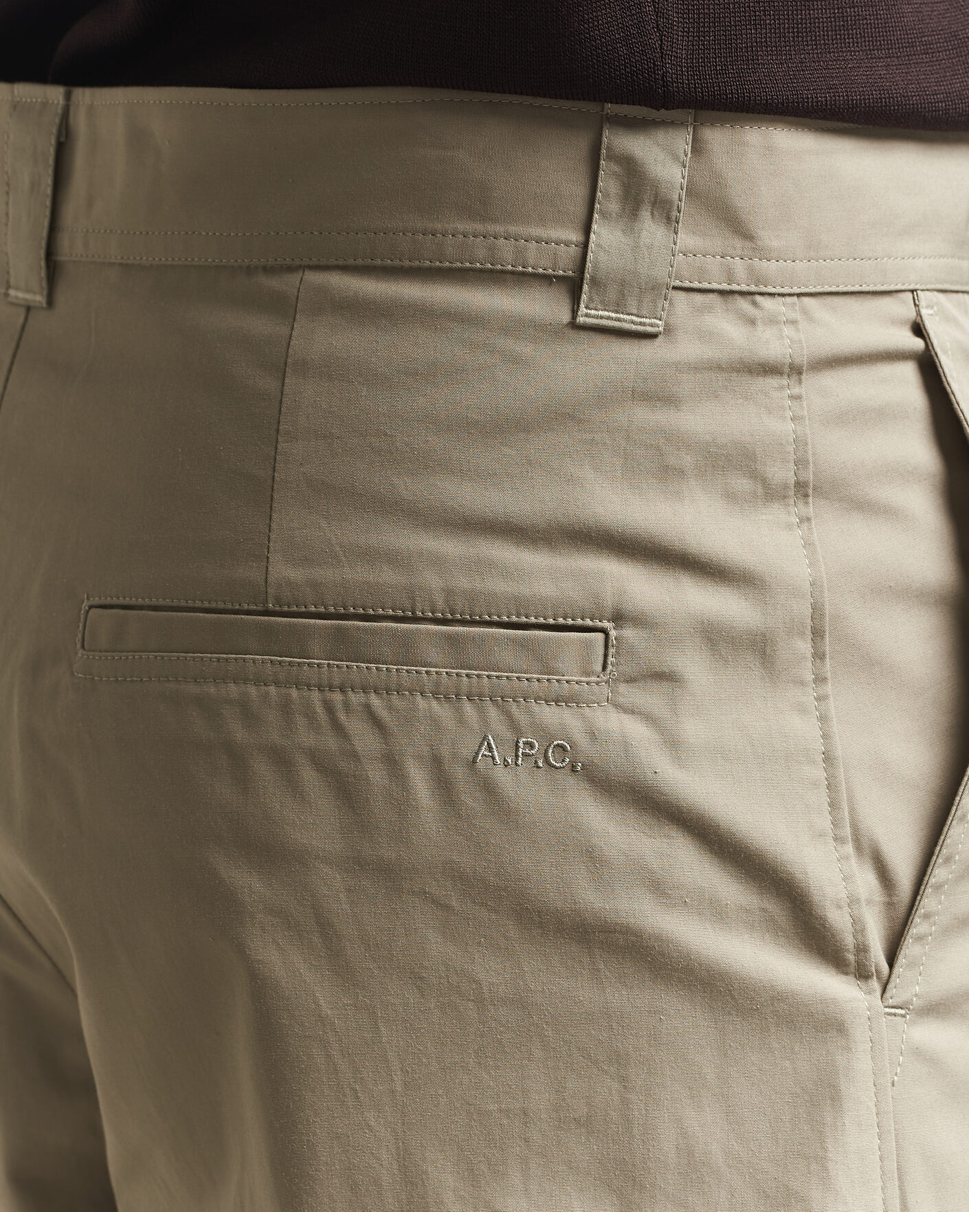 Men | Trousers | A.P.C. | Dan Cotton Chinos Sage Green
