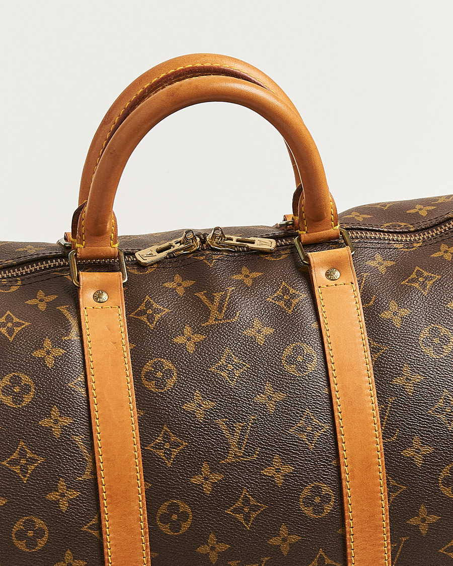 Men | Pre-Owned & Vintage Bags | Louis Vuitton Pre-Owned | Keepall Bandouliére 55 Monogram