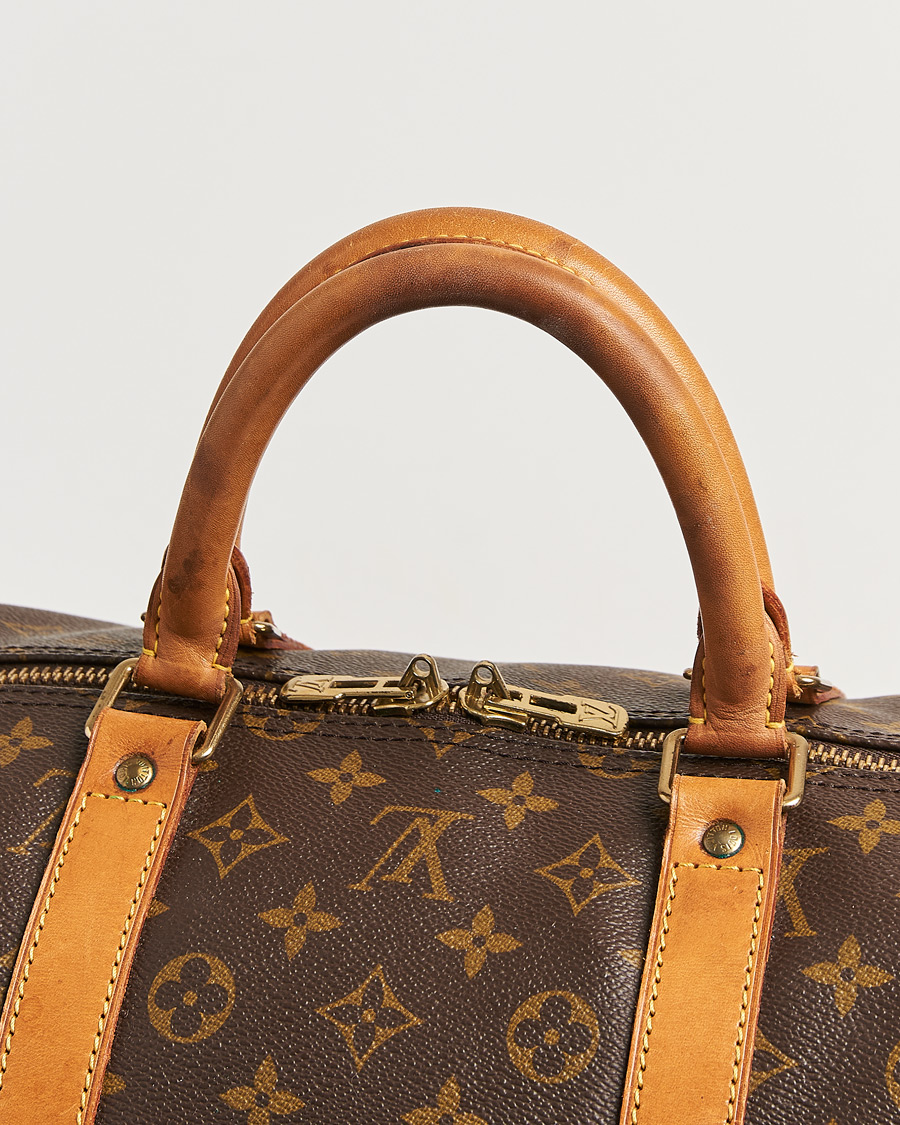 Men | Pre-Owned & Vintage Bags | Louis Vuitton Pre-Owned | Keepall Bandouliére 55 Monogram