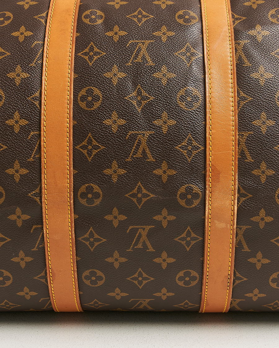 Men | Pre-Owned & Vintage Bags | Louis Vuitton Pre-Owned | Keepall Bandouliére 55 Monogram