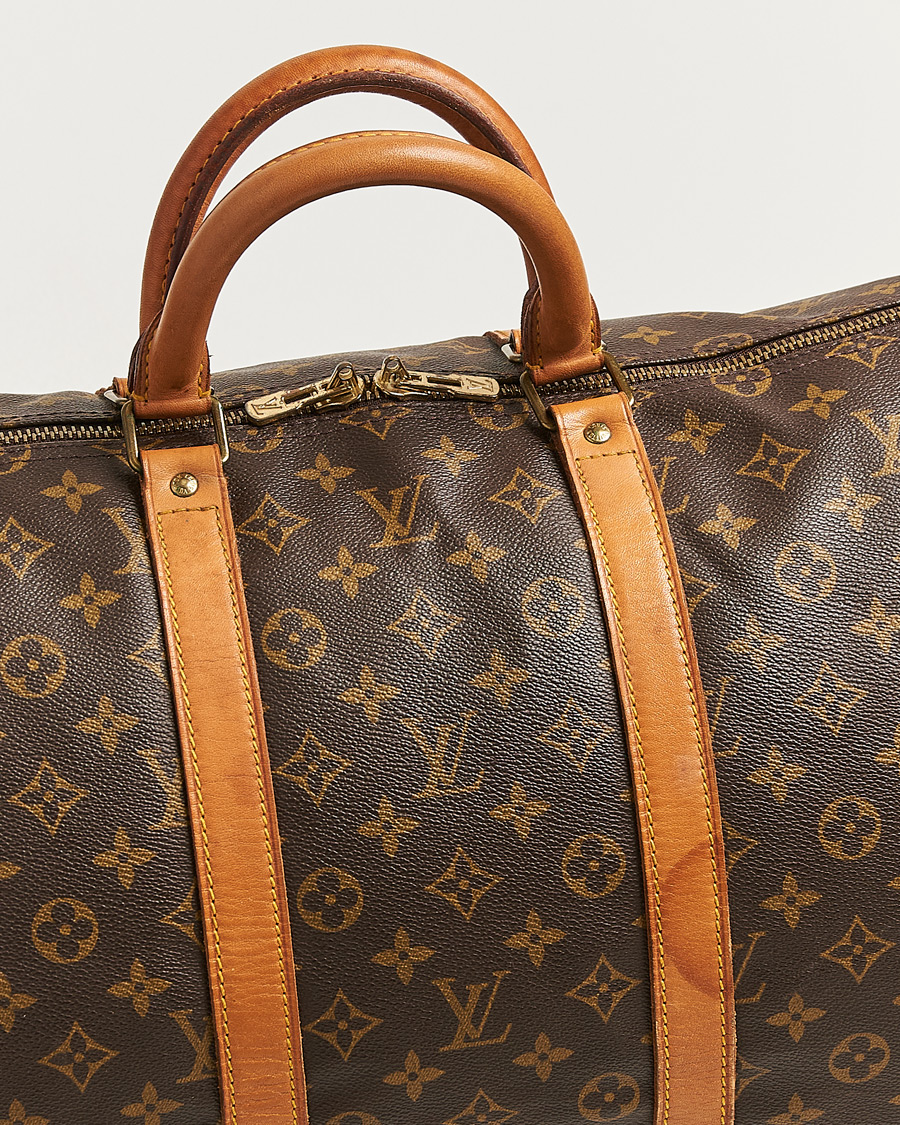 Men | Pre-Owned & Vintage Bags | Louis Vuitton Pre-Owned | Keepall Bandouliére 55 Monogram