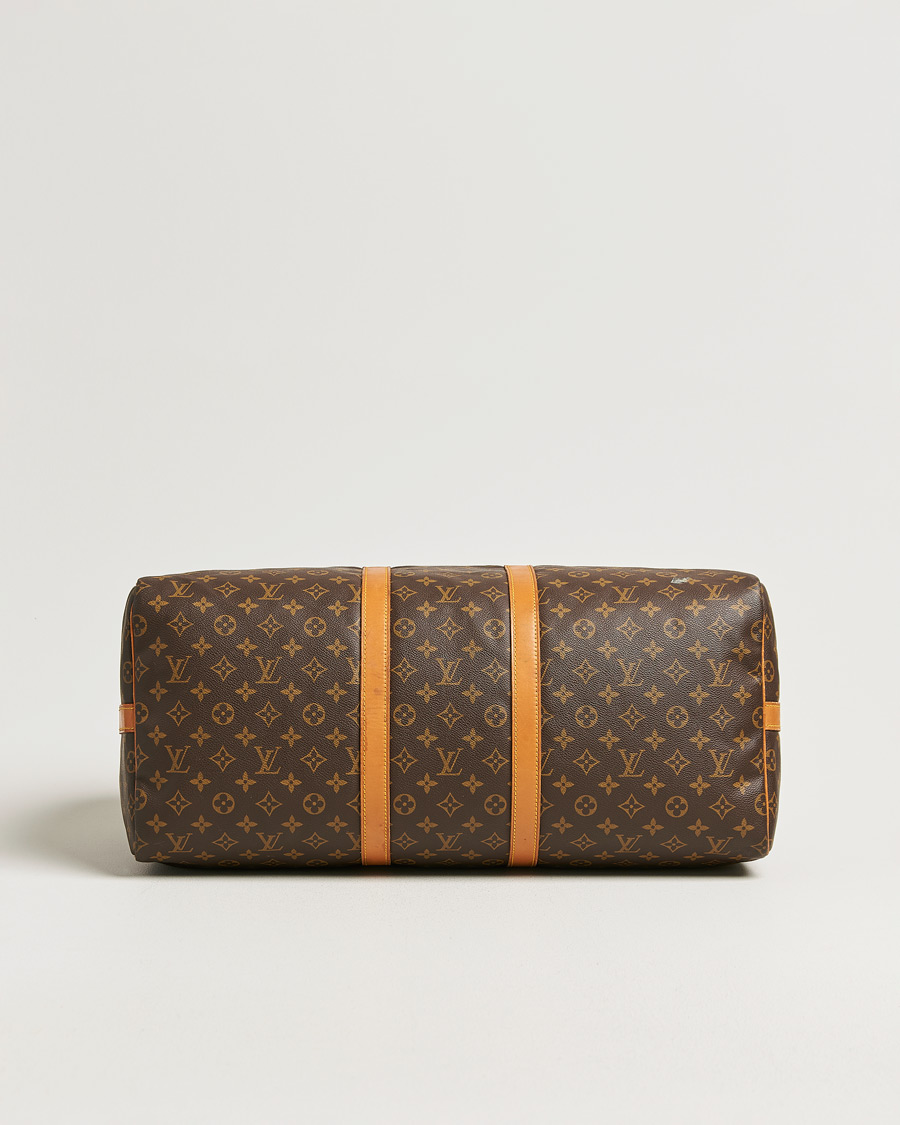 Men | Pre-Owned & Vintage Bags | Louis Vuitton Pre-Owned | Keepall Bandouliére 55 Monogram