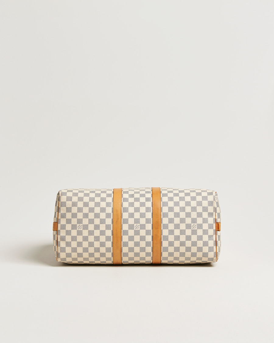 Men | Pre-Owned & Vintage Bags | Louis Vuitton Pre-Owned | Keepall Bandouliére Damier Azur