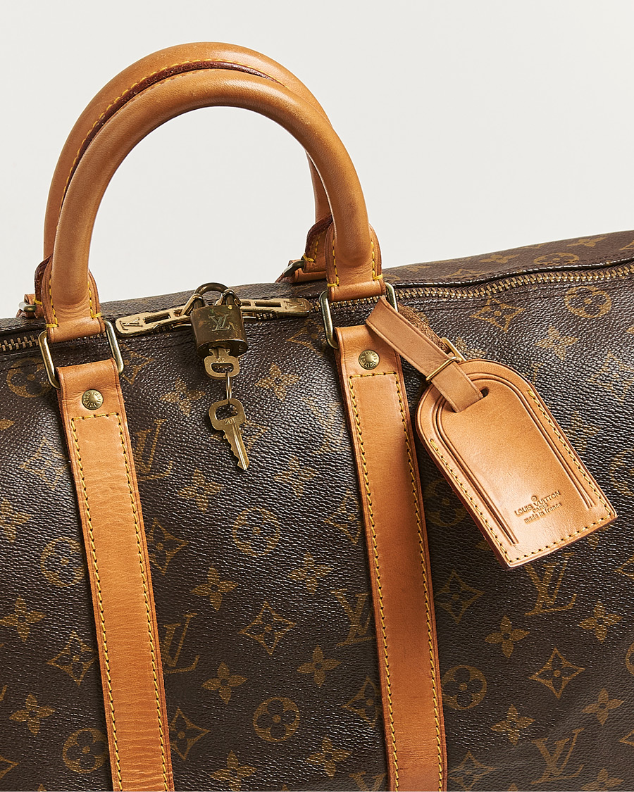 Men | Pre-Owned & Vintage Bags | Louis Vuitton Pre-Owned | Keepall Monogram