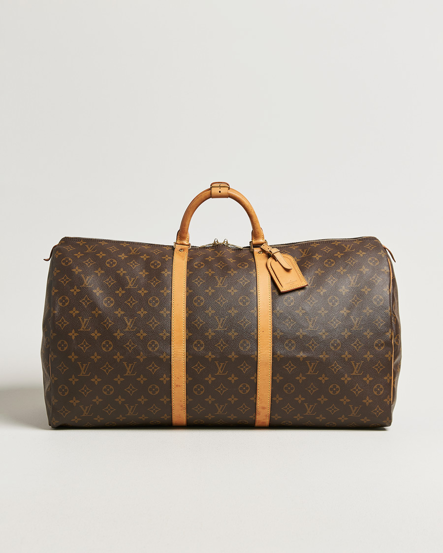 Men | Pre-Owned & Vintage Bags | Louis Vuitton Pre-Owned | Keepall 60 Monogram