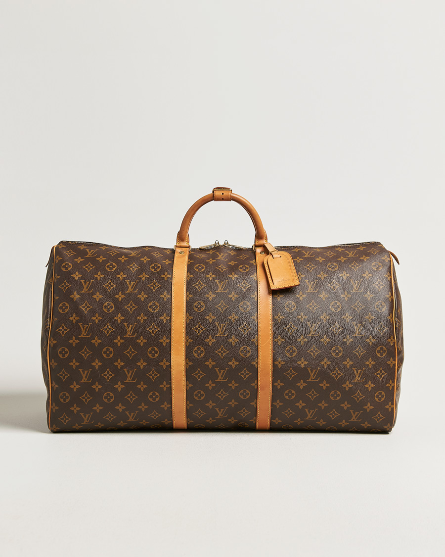 Men | Pre-Owned & Vintage Bags | Louis Vuitton Pre-Owned | Keepall 60 Monogram