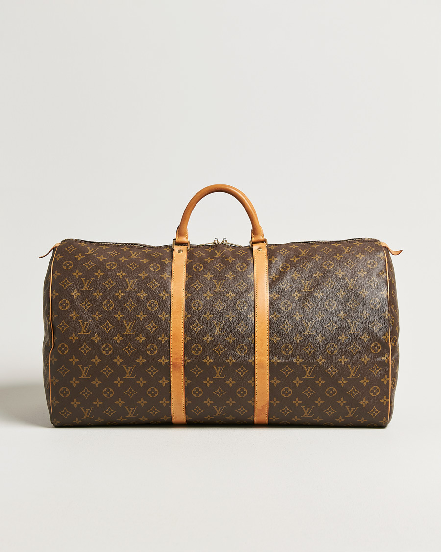 Men | Pre-Owned & Vintage Bags | Louis Vuitton Pre-Owned | Keepall 60 Monogram