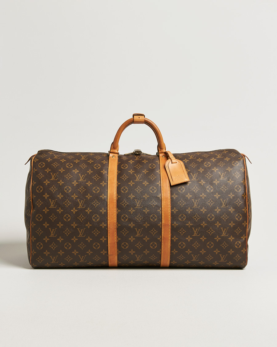 Men | Pre-Owned & Vintage Bags | Louis Vuitton Pre-Owned | Keepall 60 Monogram