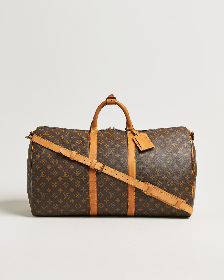Men | Pre-Owned & Vintage Bags | Louis Vuitton Pre-Owned | Keepall Bandouliére 55 Monogram