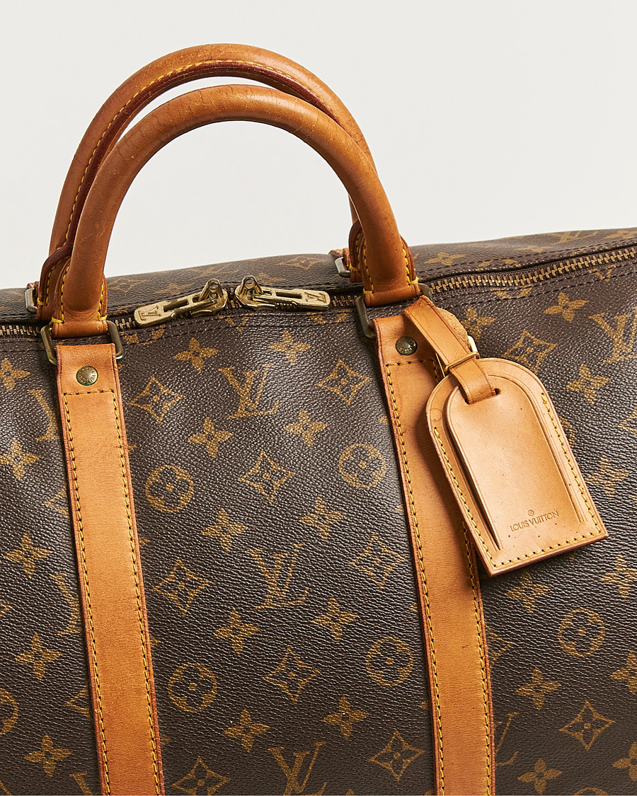 Men | Pre-Owned & Vintage Bags | Louis Vuitton Pre-Owned | Keepall Bandouliére 55 Monogram