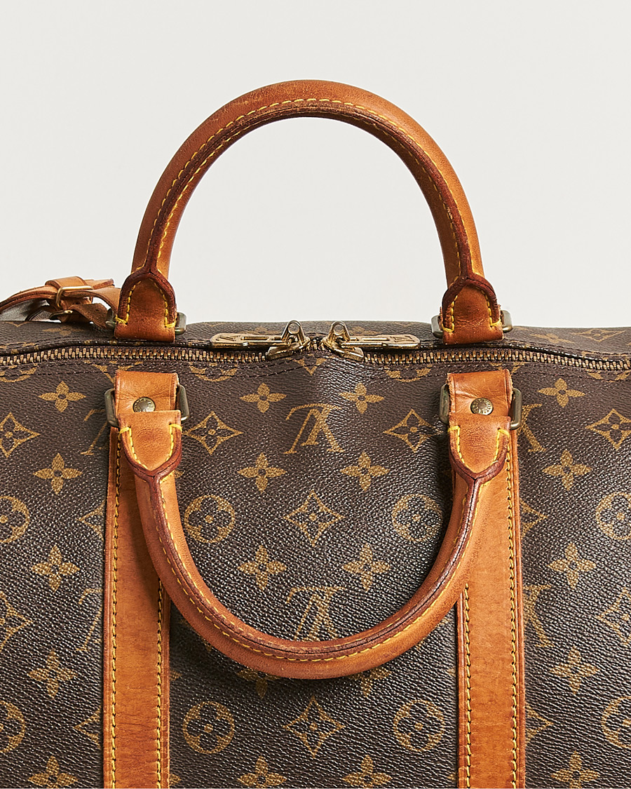 Men | Pre-Owned & Vintage Bags | Louis Vuitton Pre-Owned | Keepall Bandouliére 55 Monogram