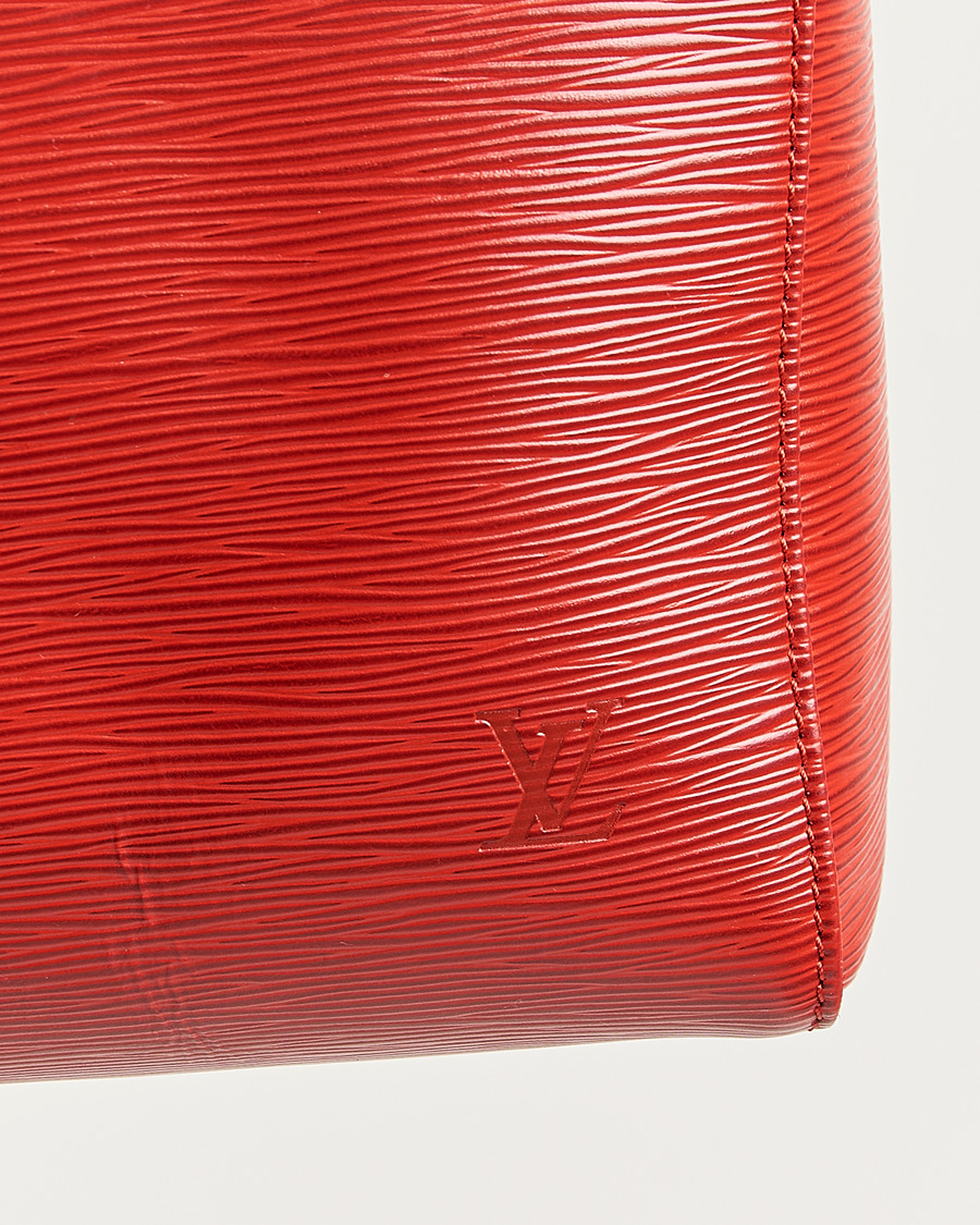 Men | Pre-Owned & Vintage Bags | Louis Vuitton Pre-Owned | Keepall 50 Epi Leather Red
