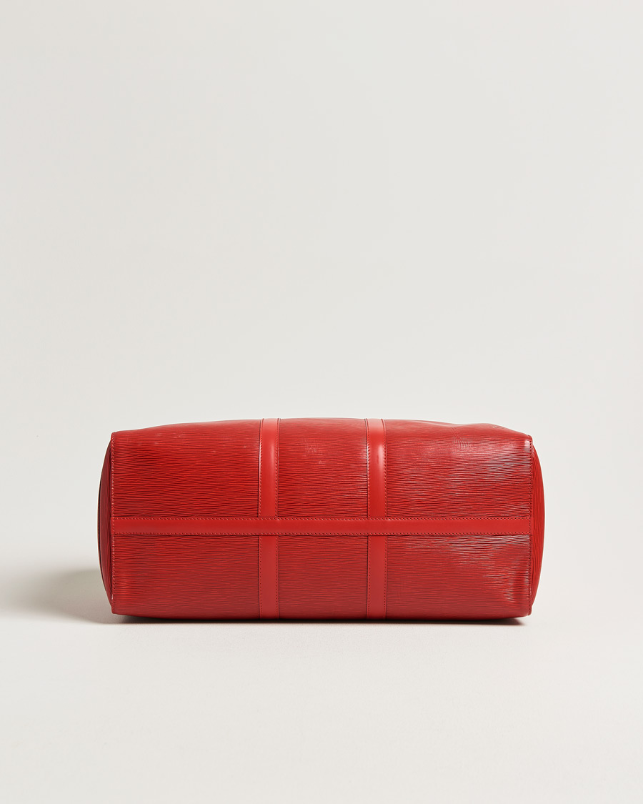Men | Pre-Owned & Vintage Bags | Louis Vuitton Pre-Owned | Keepall 50 Epi Leather Red