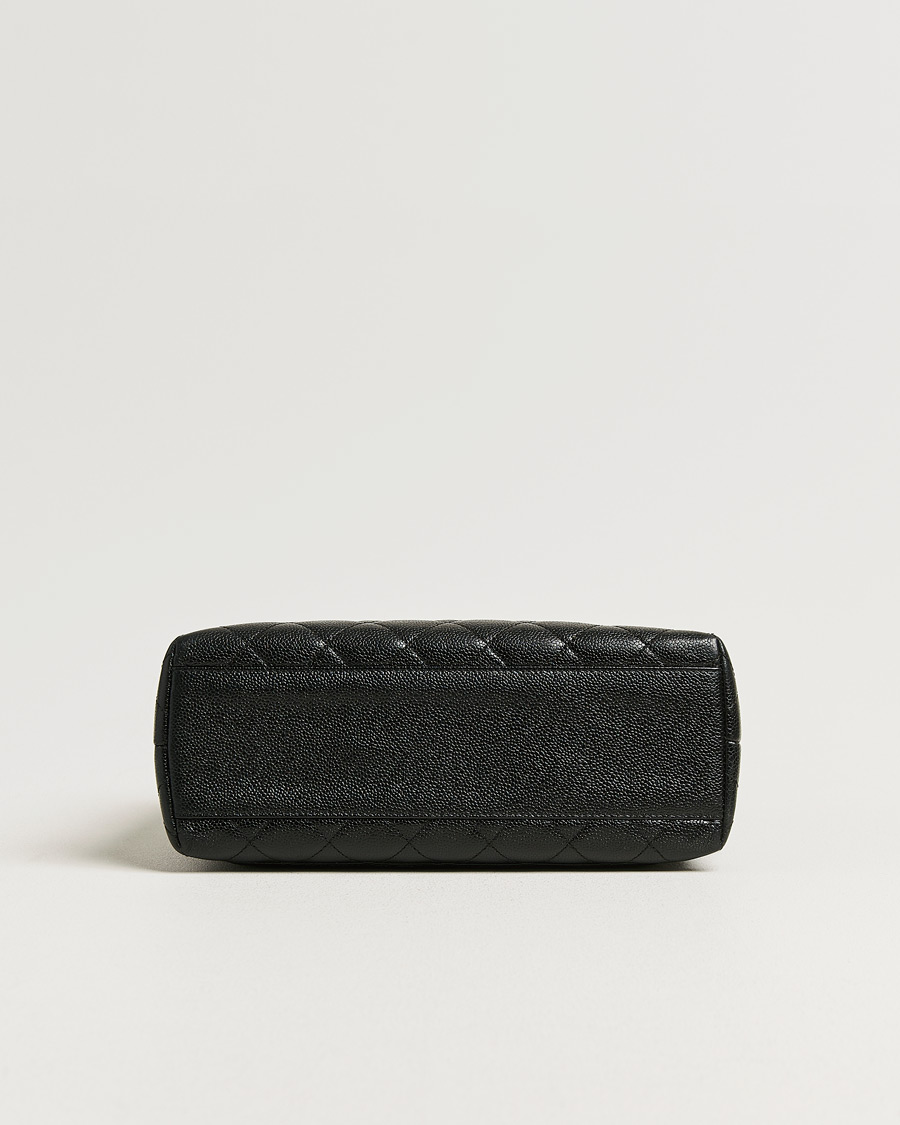 Men | Pre-Owned & Vintage Bags | Chanel Pre-Owned | Kelly Top Handle Bag Caviar Black