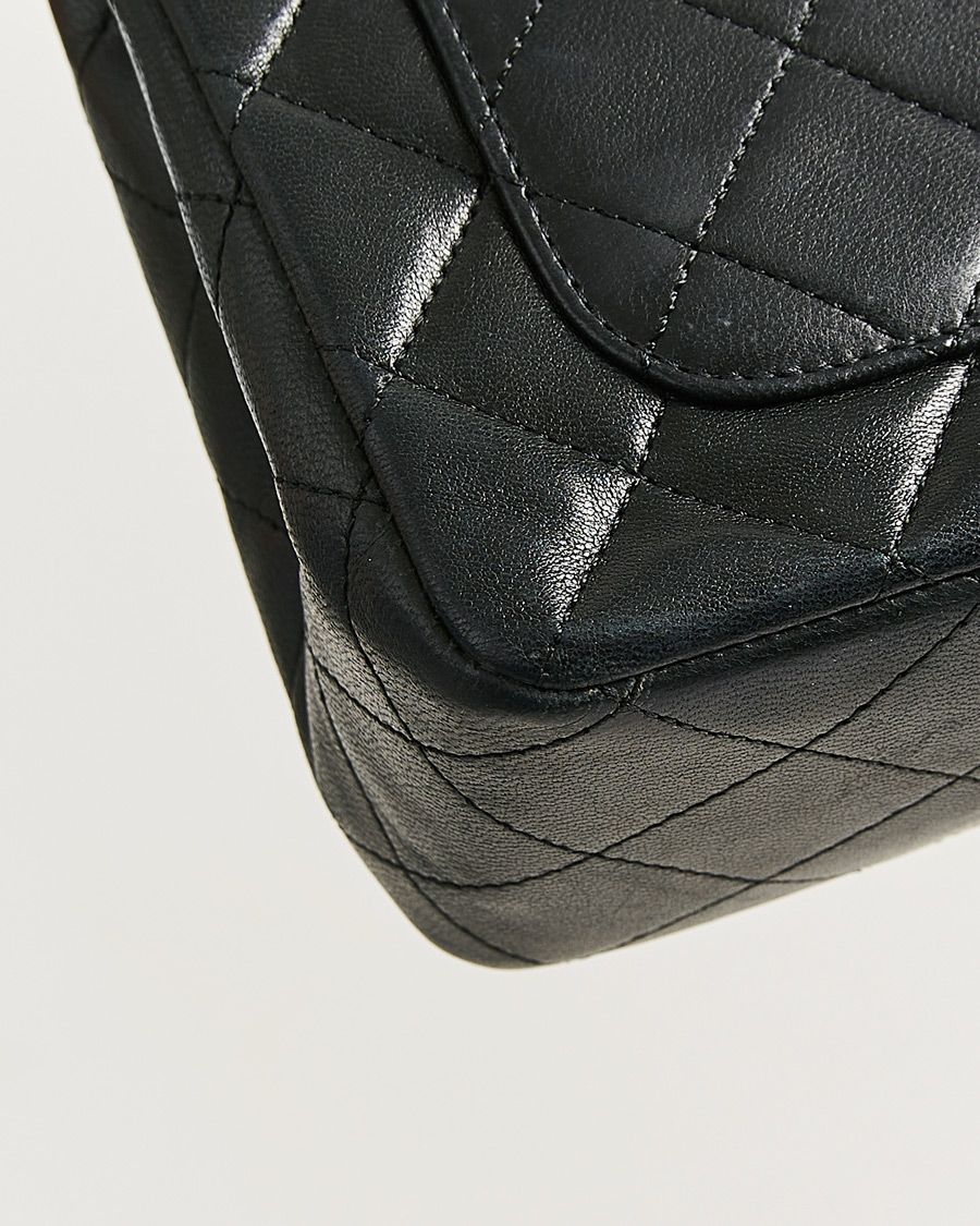 Men | Pre-Owned & Vintage Bags | Chanel Pre-Owned | Classic Double Flap Small Lamskin Black