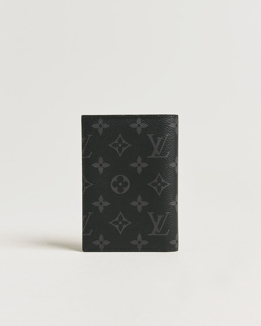 Men | Pre-Owned & Vintage Bags | Louis Vuitton Pre-Owned | Passport Cover Monogram Eclipse