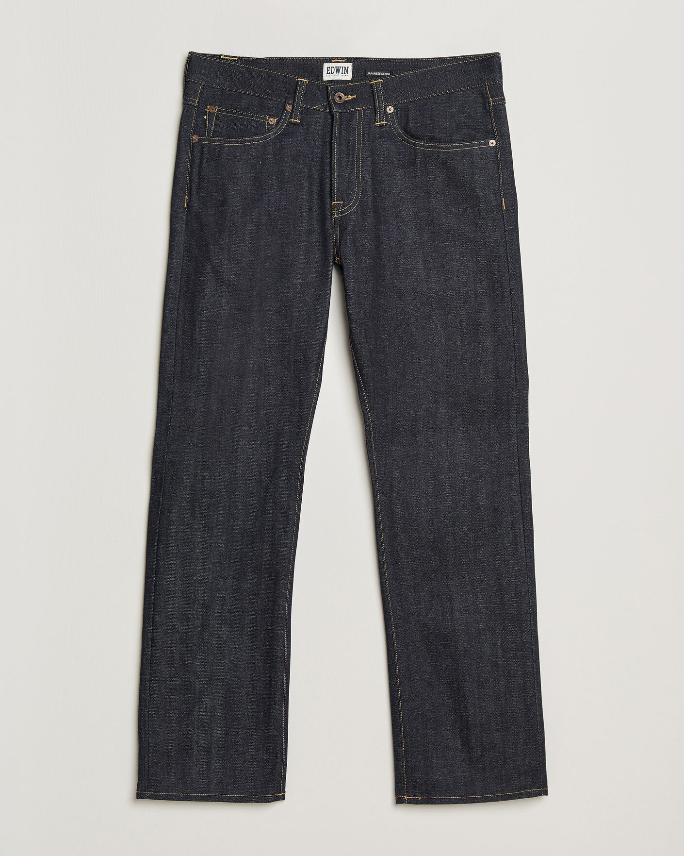 Men | Jeans | EDWIN | No.47 Regular Straight Selvage Jeans Unwashed