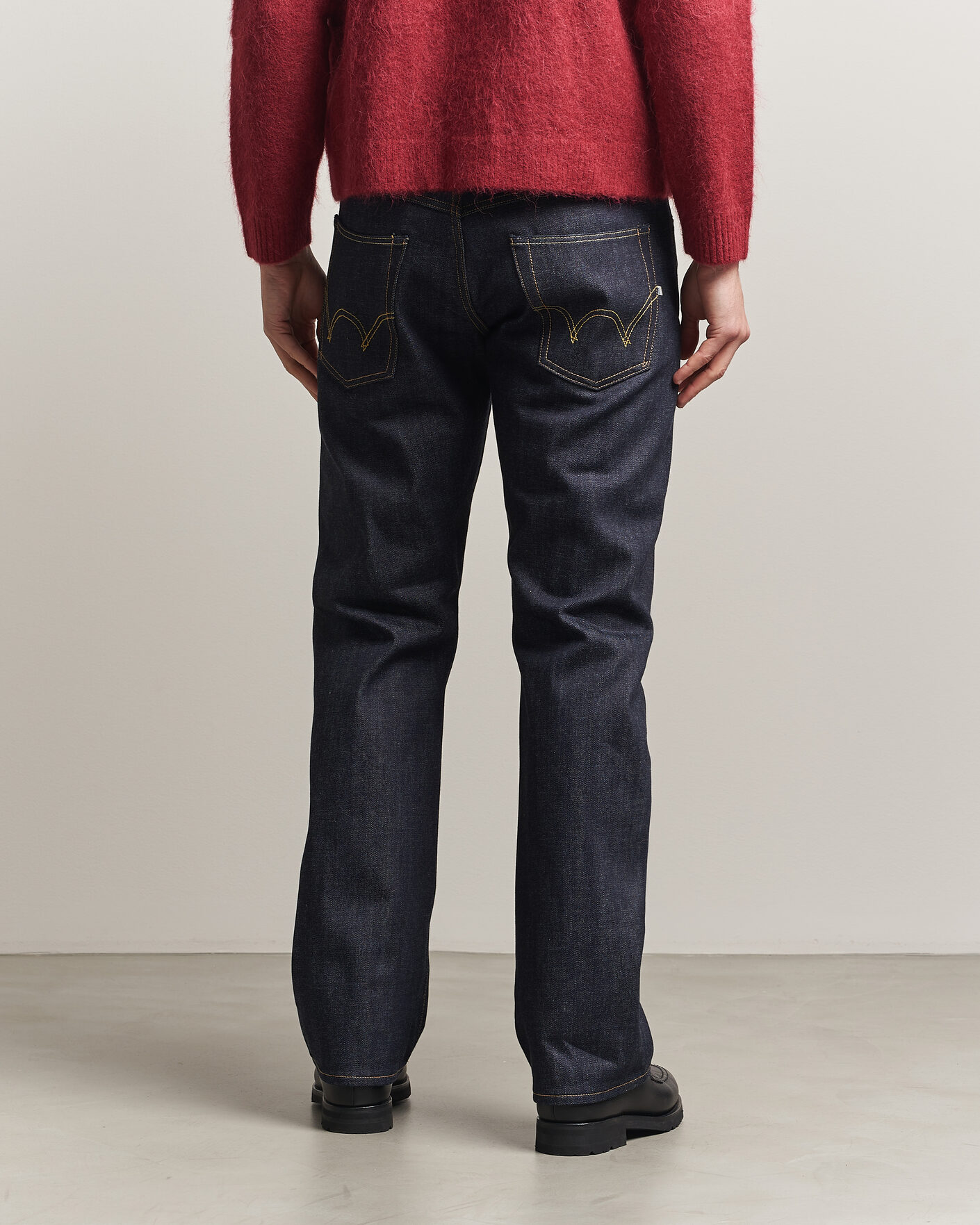 Men | Jeans | EDWIN | No.47 Regular Straight Selvage Jeans Unwashed