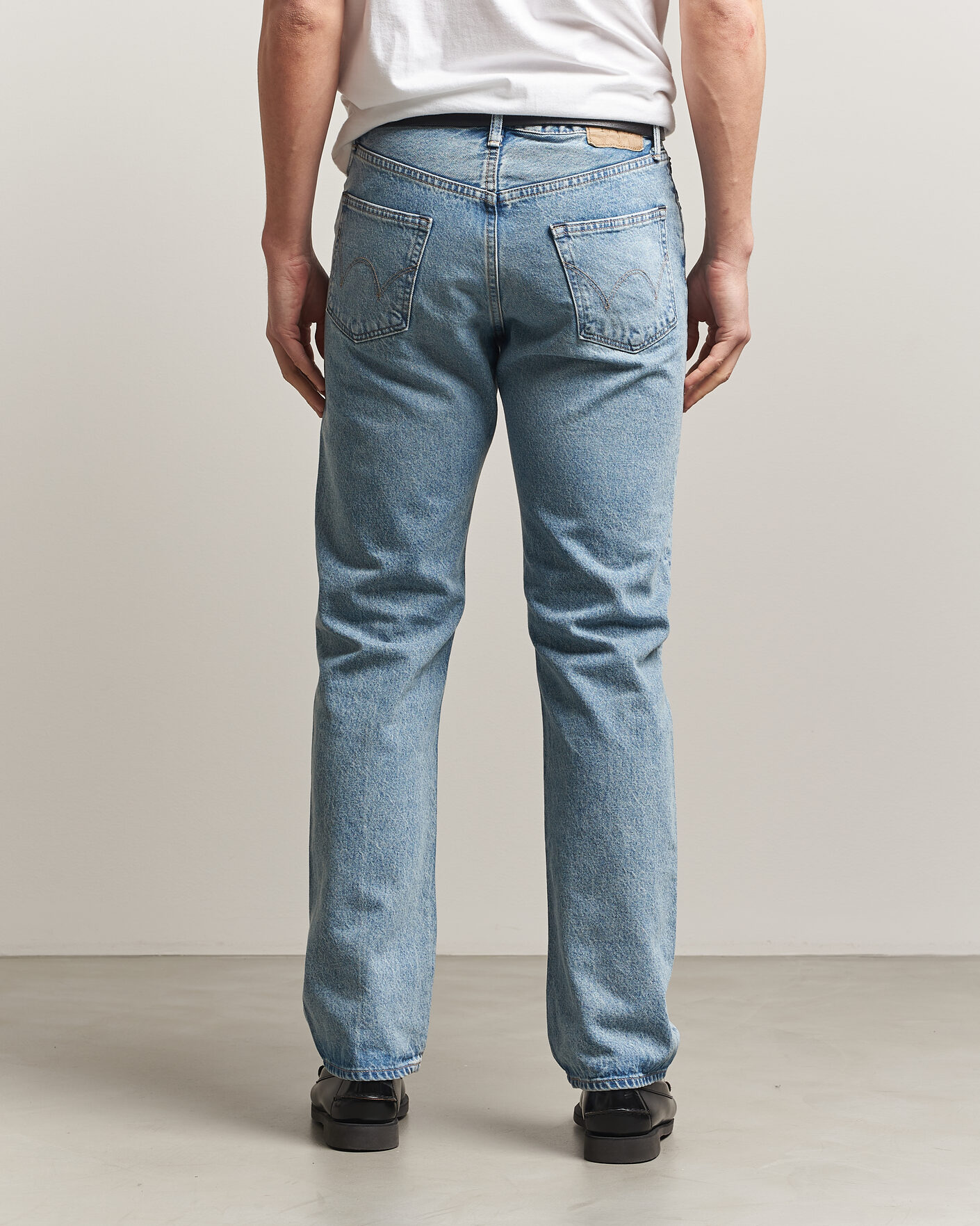 Men | Jeans | EDWIN | Regular Straight Jeans Used Light Blue