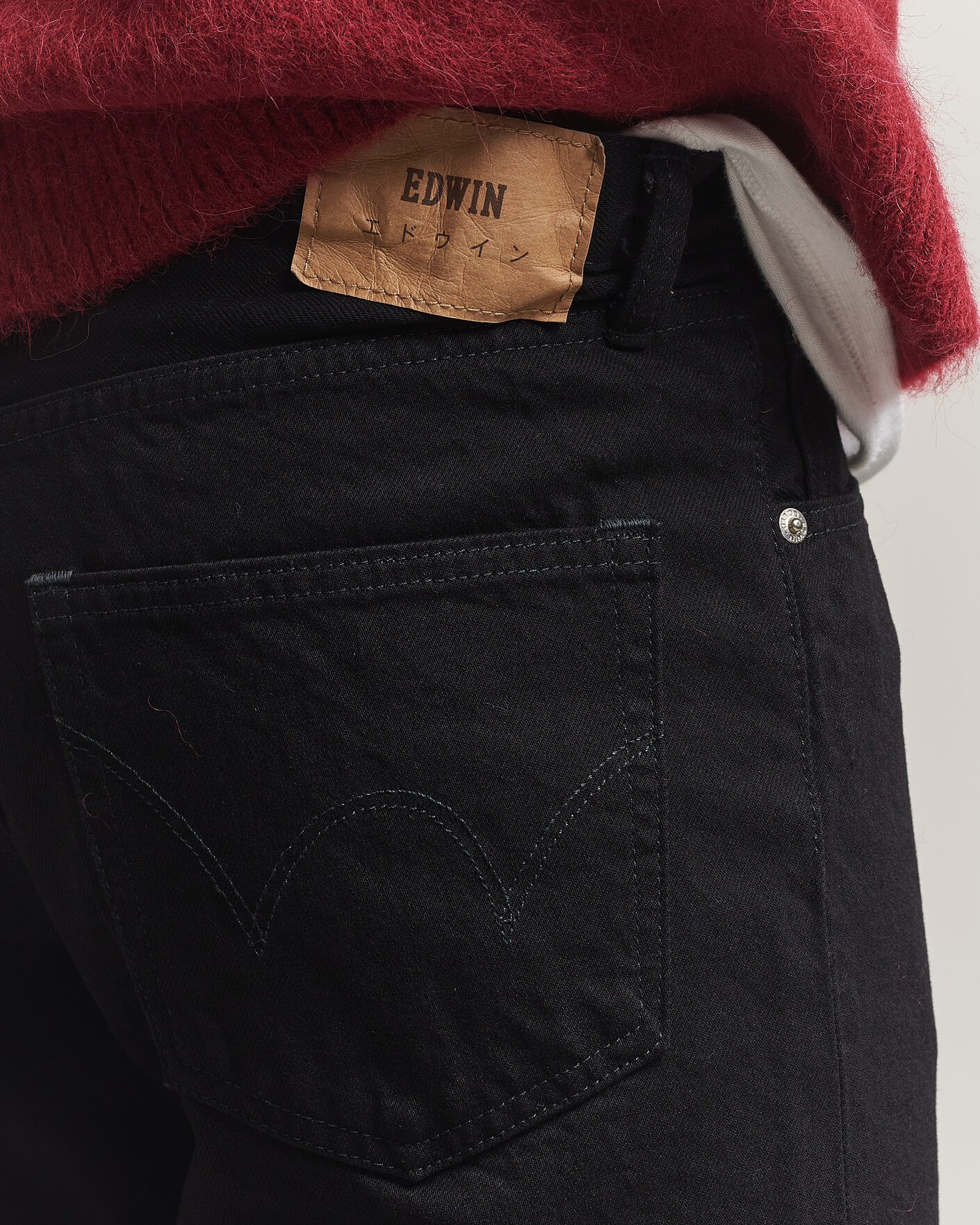 Men | Jeans | EDWIN | Regular Straight Jeans Unwashed Black