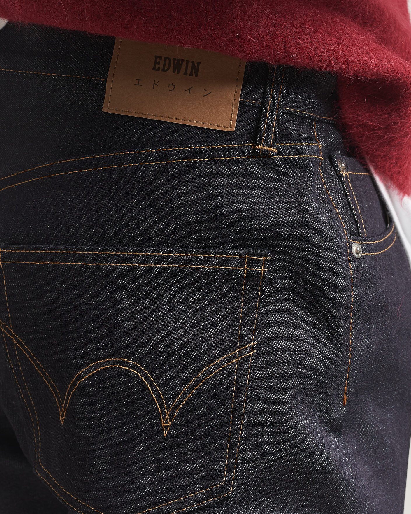 Men | Jeans | EDWIN | Regular Tapered Selvage Jeans Unwashed