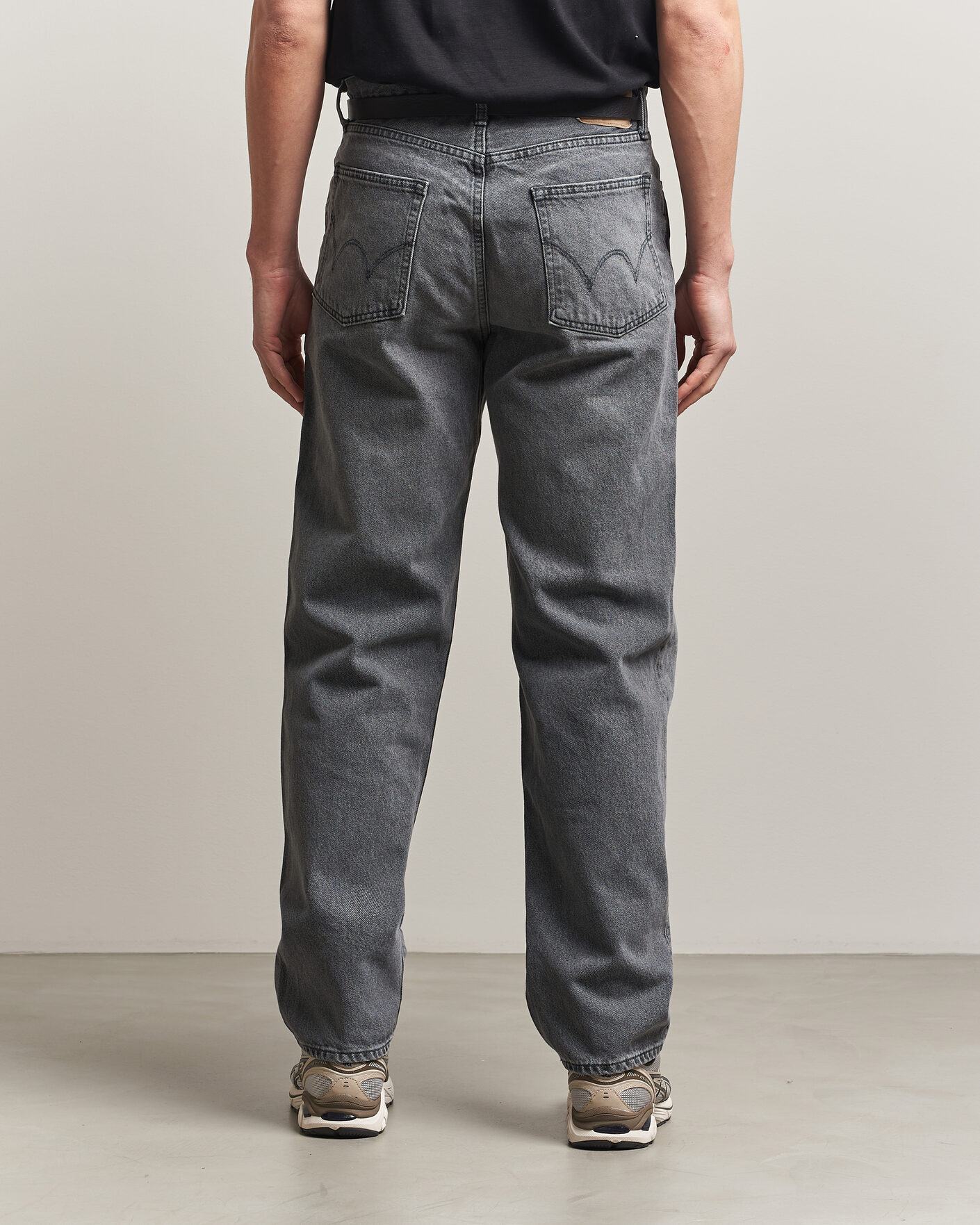Men | Shirts | EDWIN | Loose Straight Jeans Washed Grey