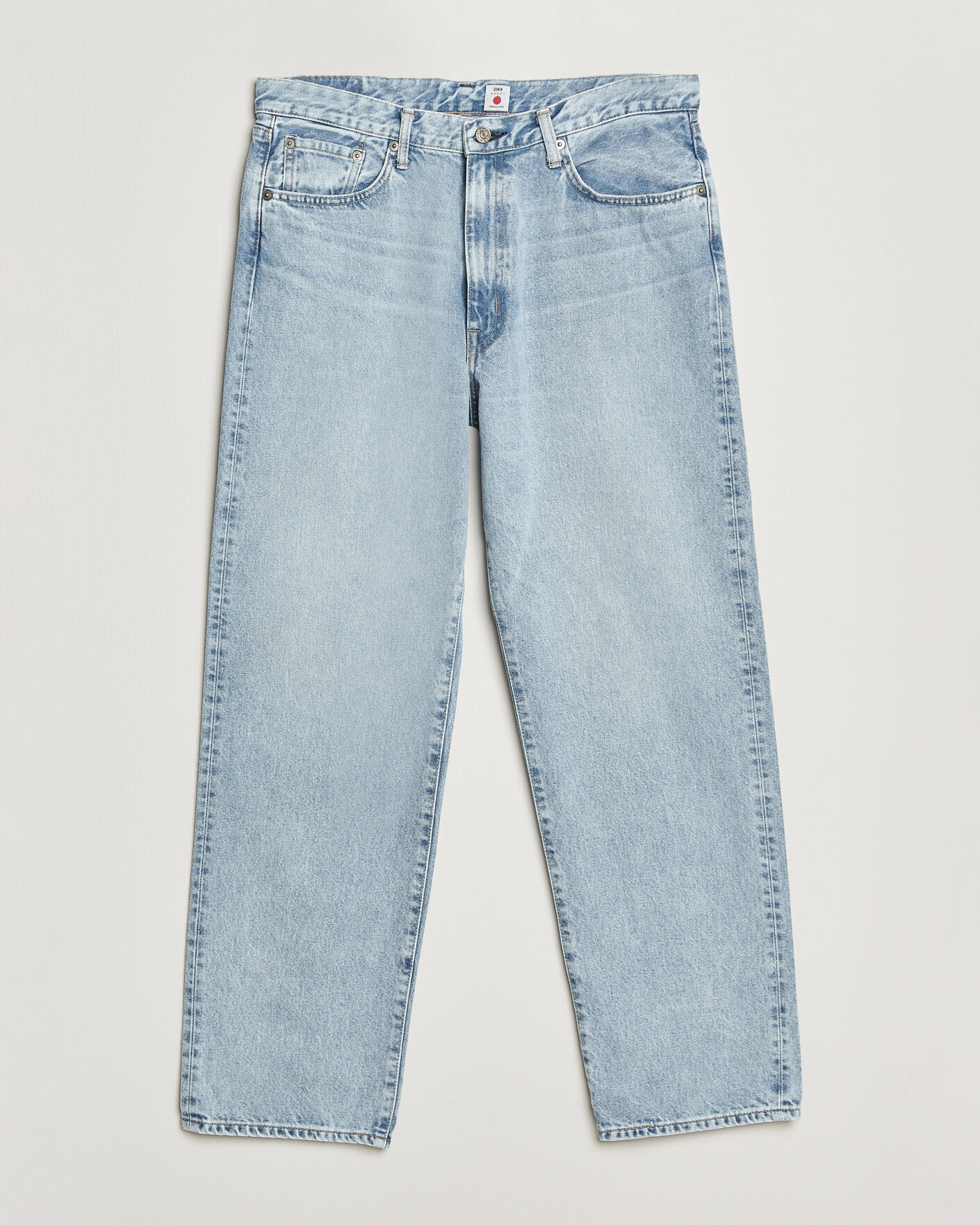 Men | Jeans | EDWIN | Loose Straight Jeans Used Light Blue