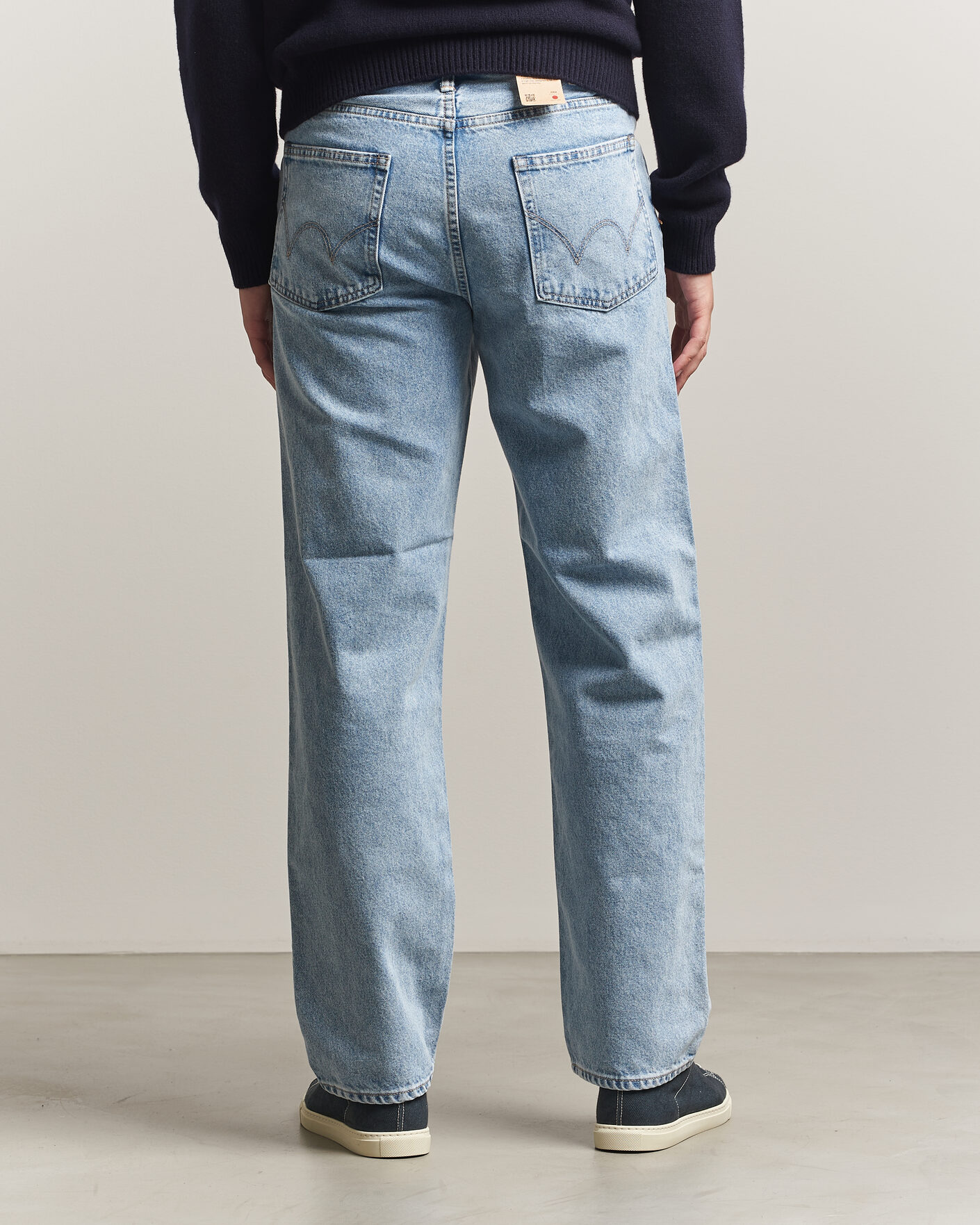 EDWIN Loose Straight Jeans Used Light Blue at CareOfCarl.com